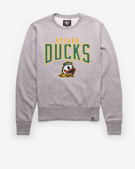 OREGON DUCKS TEAM ELEMENTS ARCH '47 HEADLINE CREW SLATE GREY