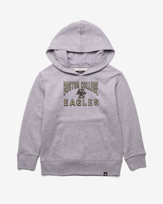 BOSTON COLLEGE EAGLES BC FAN OUT '47 HEADLINE HOOD KIDS SLATE GREY