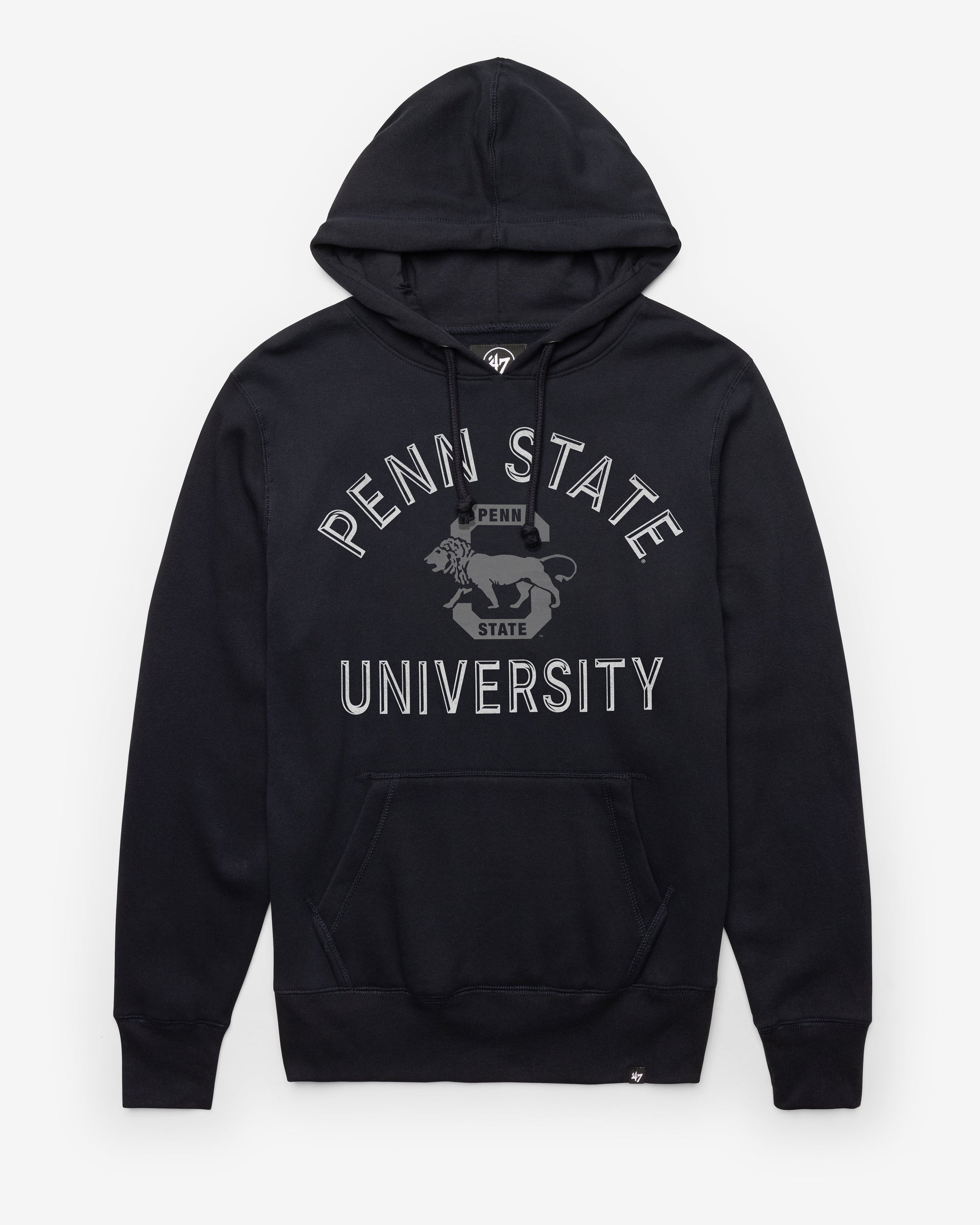 PENN STATE NITTANY LIONS VINTAGE PIVOTAL '47 HEADLINE HOOD FALL NAVY