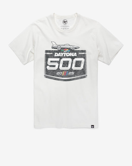 DAYTONA 500 '47 FRANKLIN TEE WHITE WASH