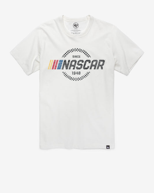 NASCAR LOGO IMPRINT '47 FRANKLIN TEE WHITE WASH