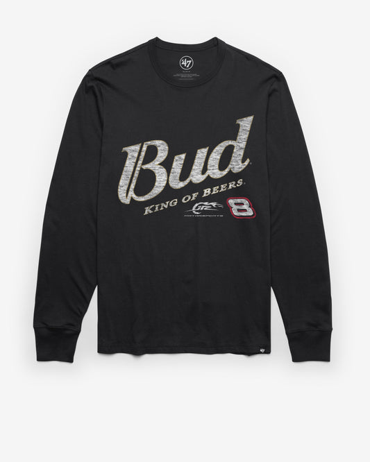 DALE EARNHARDT JR. / JR. MOTORSPORTS DRIVER '47 FRANKLIN LONG SLEEVE TEE FLINT BLACK