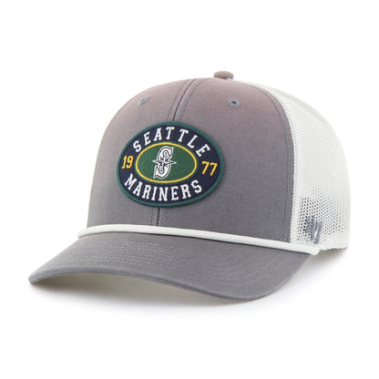 SEATTLE MARINERS TIDE SWEEP ROPE '47 TRUCKER DARK GRAY
