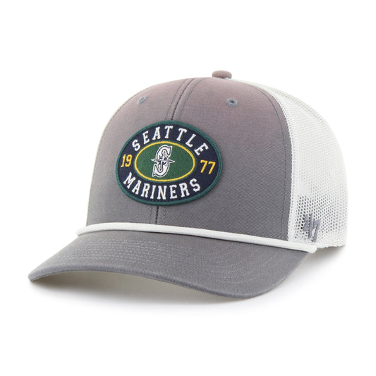 SEATTLE MARINERS TIDE SWEEP ROPE '47 TRUCKER DARK GRAY
