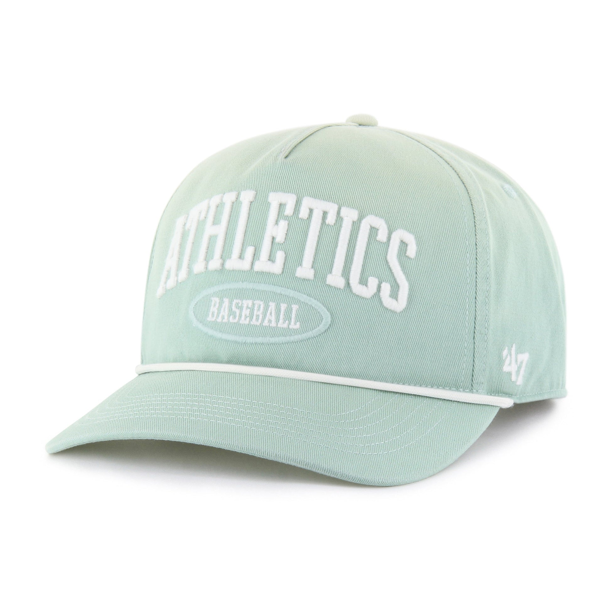ATHLETICS BASEBALL TYBEE ROPE '47 HITCH RF RELAXED FIT EUCALYPTUS