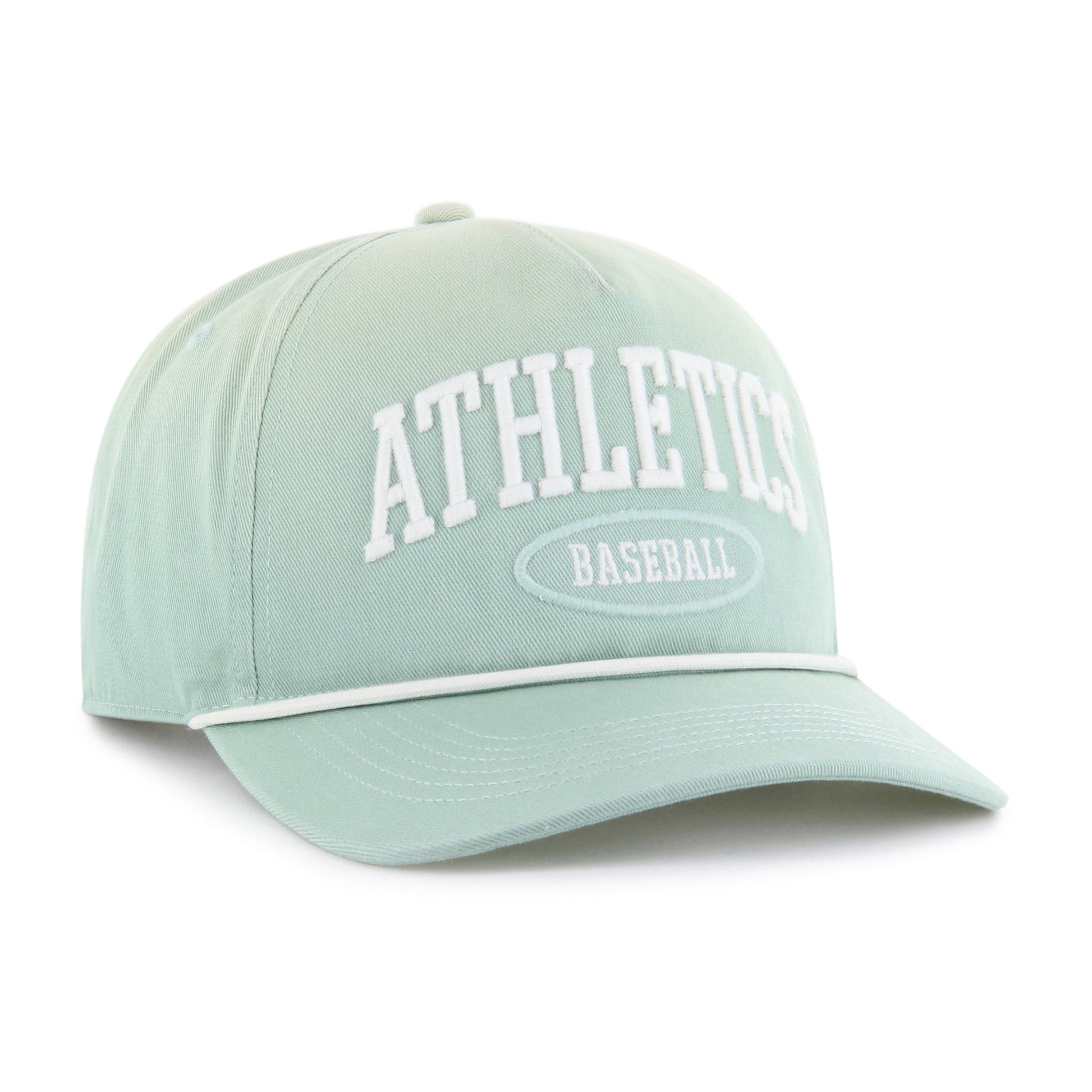 ATHLETICS BASEBALL TYBEE ROPE '47 HITCH RF RELAXED FIT EUCALYPTUS