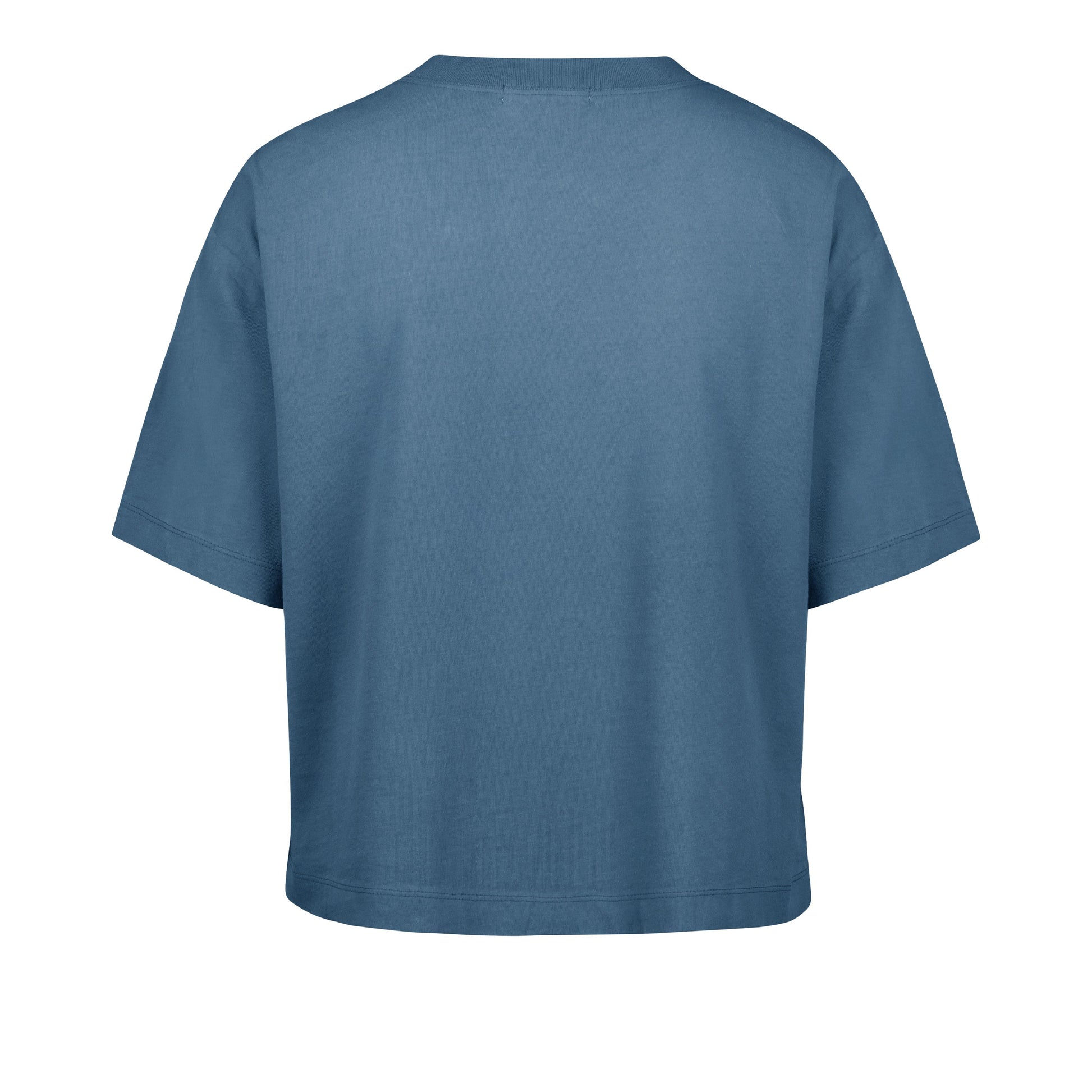ATLANTA BRAVES SHALE '47 MONTAUK CROP TEE WOMENS DUSTED TIMBER BLUE