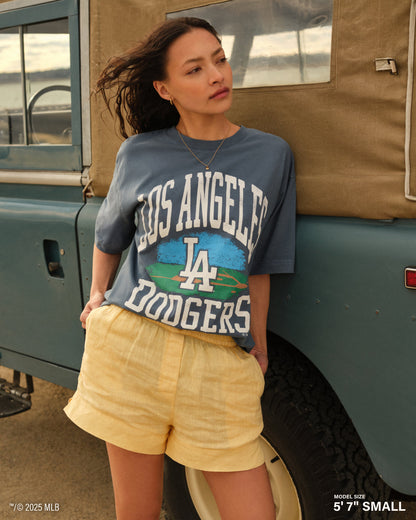 COLORADO ROCKIES CLOUDFIELD MONTAUK '47 FOUNDATION TEE DUSTED DARK GRAY
