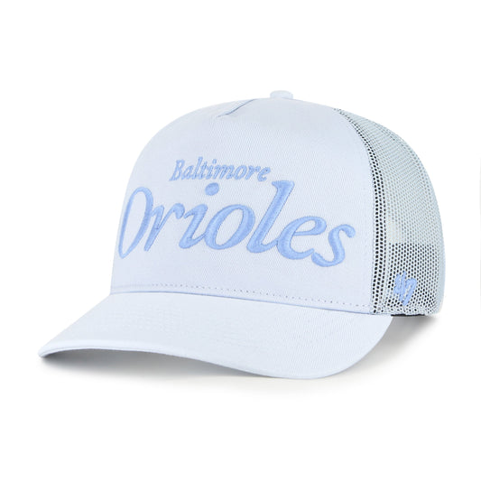 BALTIMORE ORIOLES FOUNDATION SCRIPT '47 HITCH ICE CAP