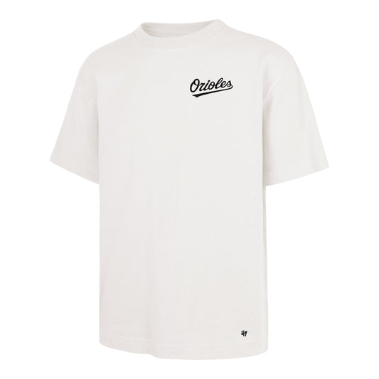 BALTIMORE ORIOLES POSTERED '47 FOUNDATION TEE SANDSTONE