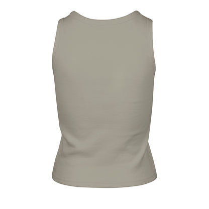 NASCAR MICRO EMB '47 BABY RIB TANK WOMENS SYSTEM GREY