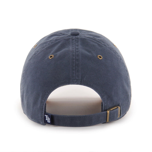 TAMPA BAY RAYS RAFTES '47 CLEAN UP VINTAGE NAVY