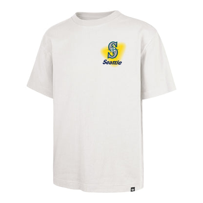 SEATTLE MARINERS ALL FIRE '47 FOUNDATION TEE SANDSTONE