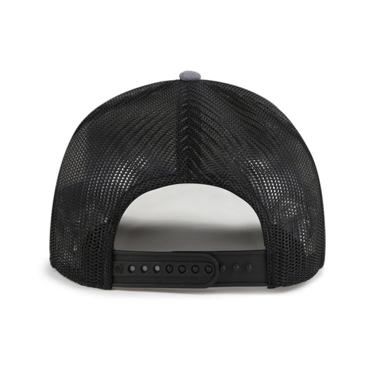 NEW YORK METS CARBON ROPE '47 TRUCKER CHARCOAL