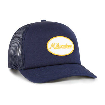MILWAUKEE BREWERS COVERALL '47 HITCH FM NAVY