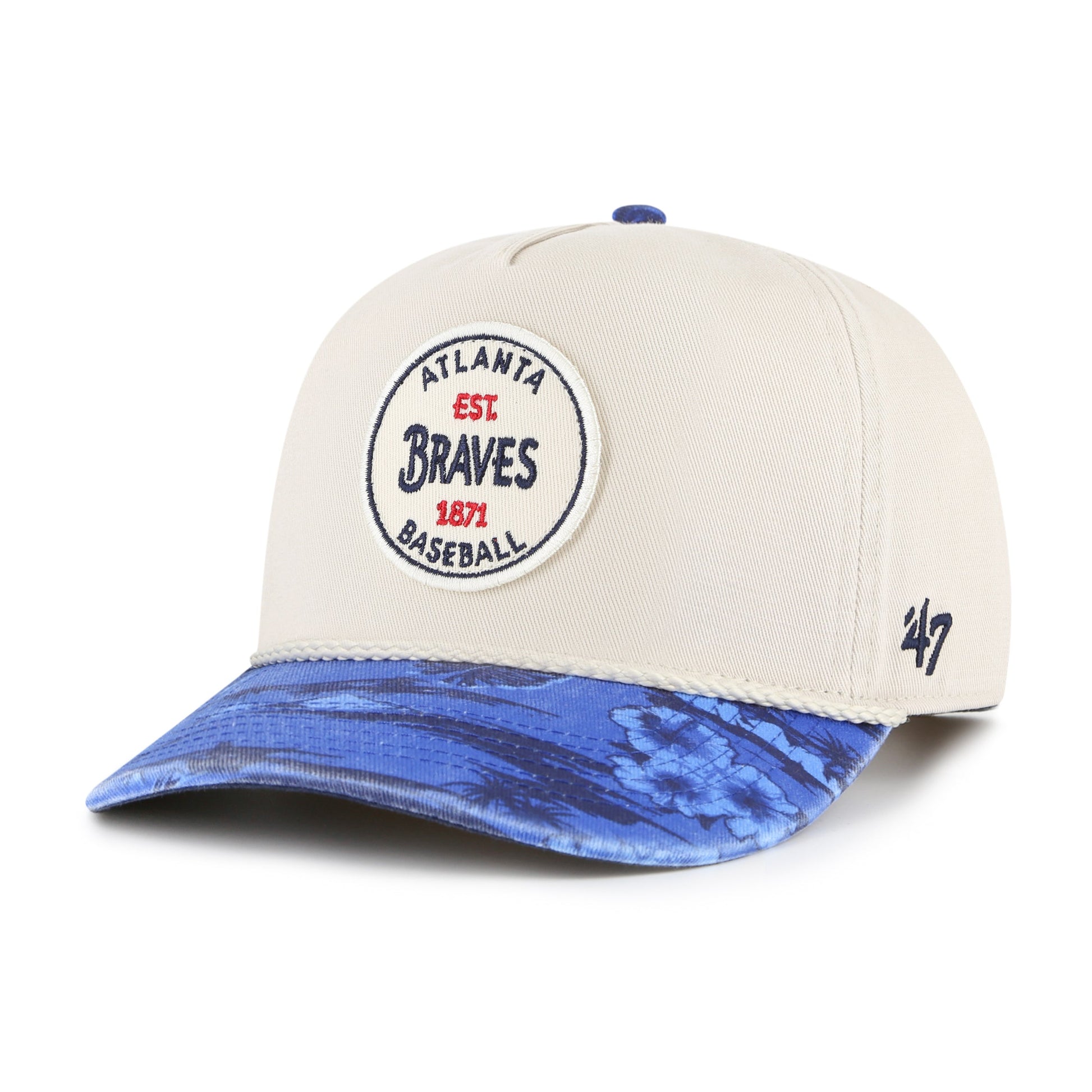 ATLANTA BRAVES FIJI ROPE '47 HITCH BONE