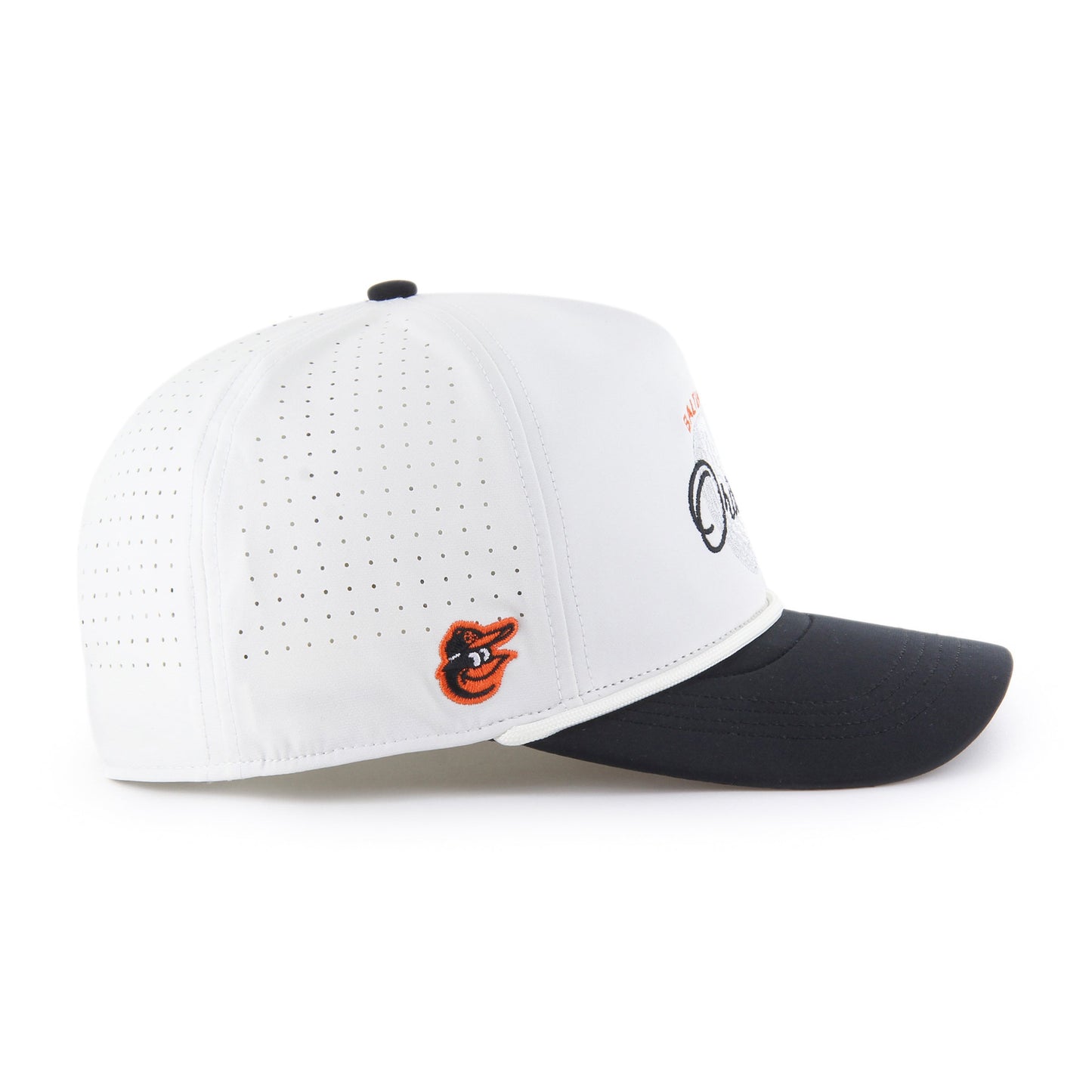 BALTIMORE ORIOLES GIMME ROPE '47 HITCH CHALK/BLACK
