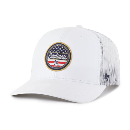 ST. LOUIS CARDINALS '47 TRUCKER WHITE