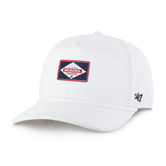 ATLANTA BRAVES MILKWOOD ROPE '47 HITCH WHITE