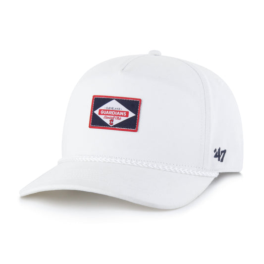 CLEVELAND GUARDIANS MILKWOOD ROPE '47 HITCH WHITE