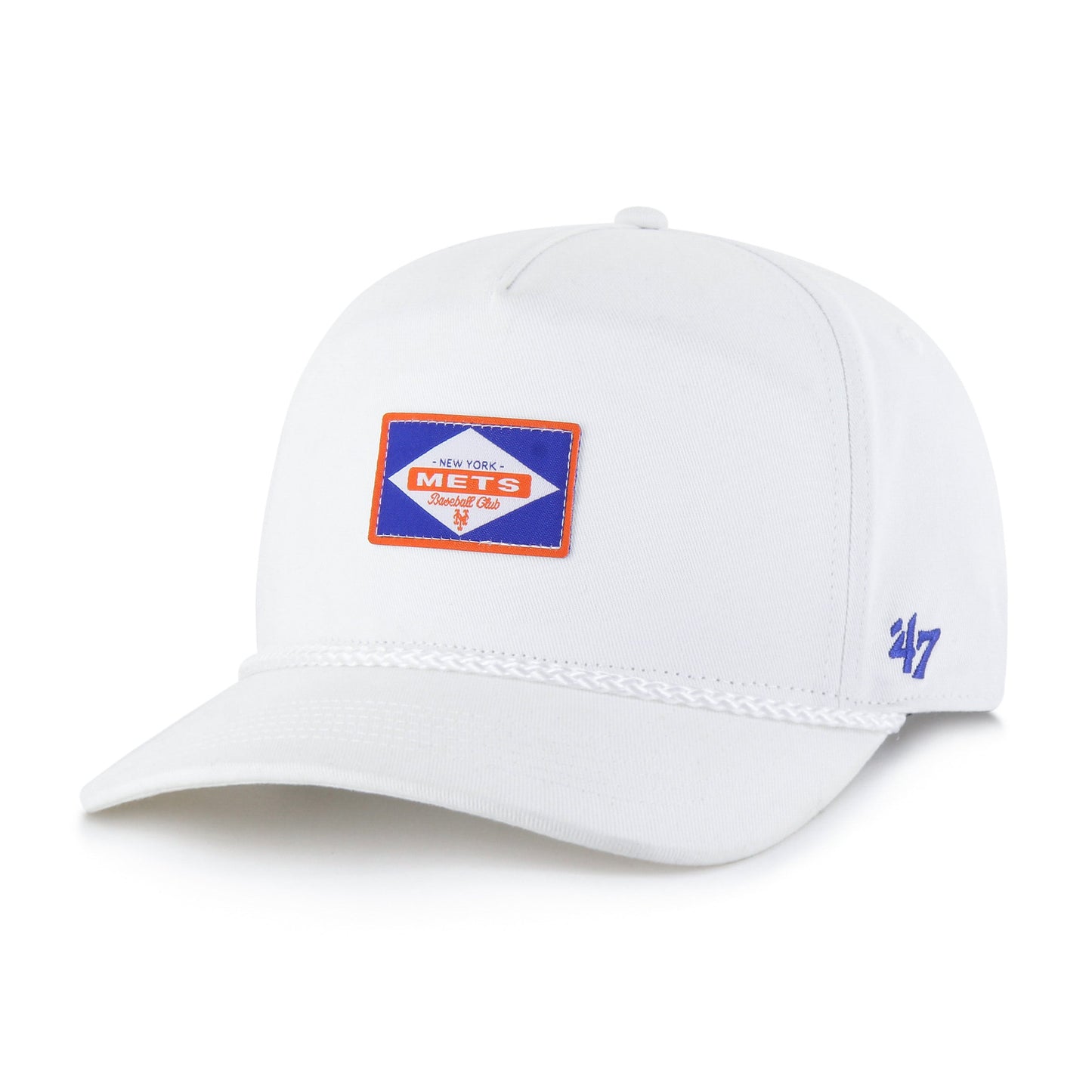 NEW YORK METS MILKWOOD ROPE '47 HITCH WHITE