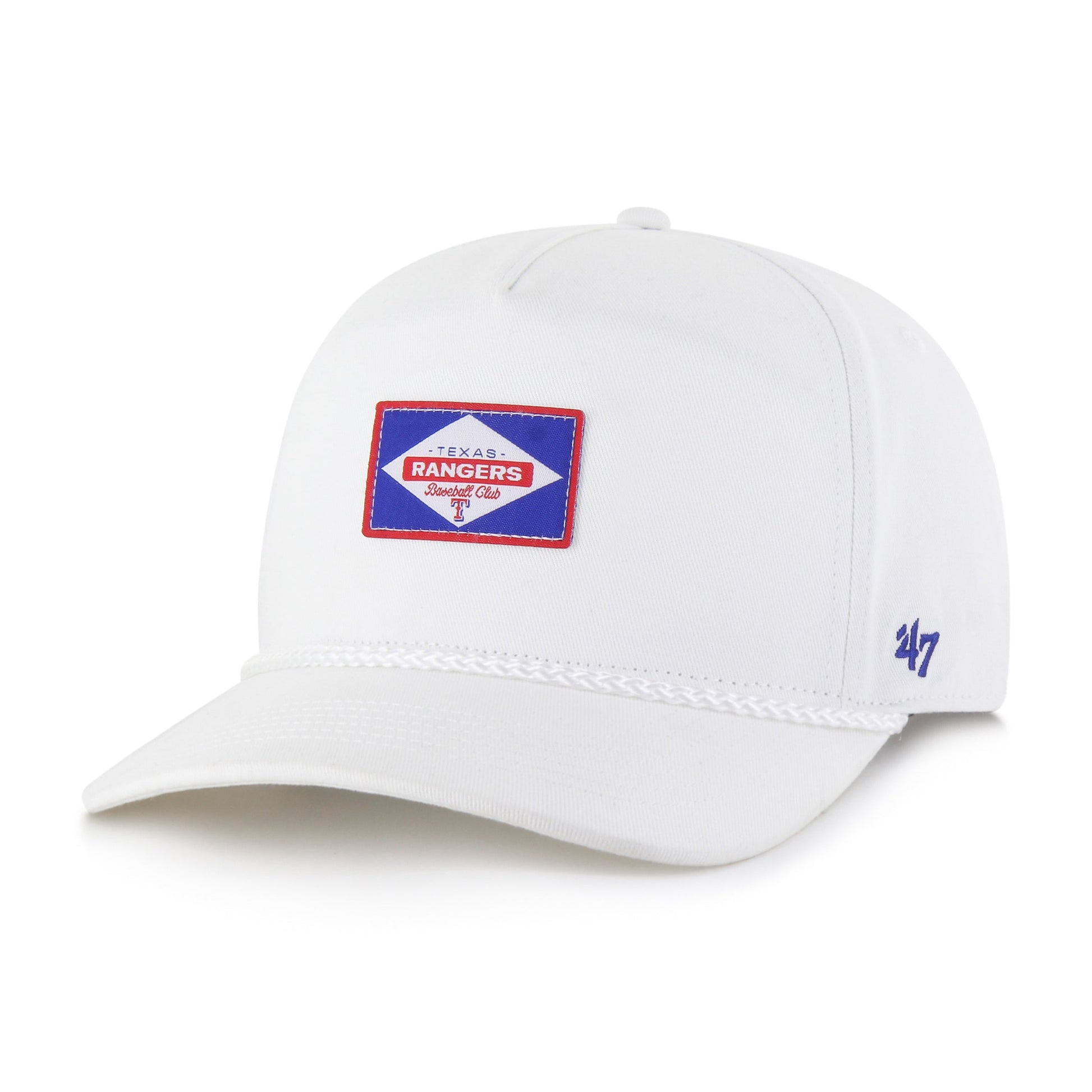 TEXAS RANGERS MILKWOOD ROPE '47 HITCH WHITE