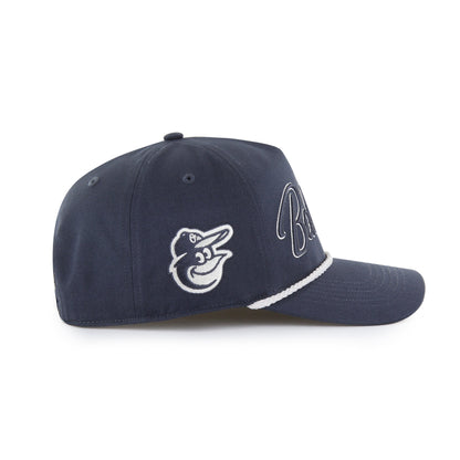 BALTIMORE ORIOLES OVERHAND '47 HITCH VINTAGE NAVY