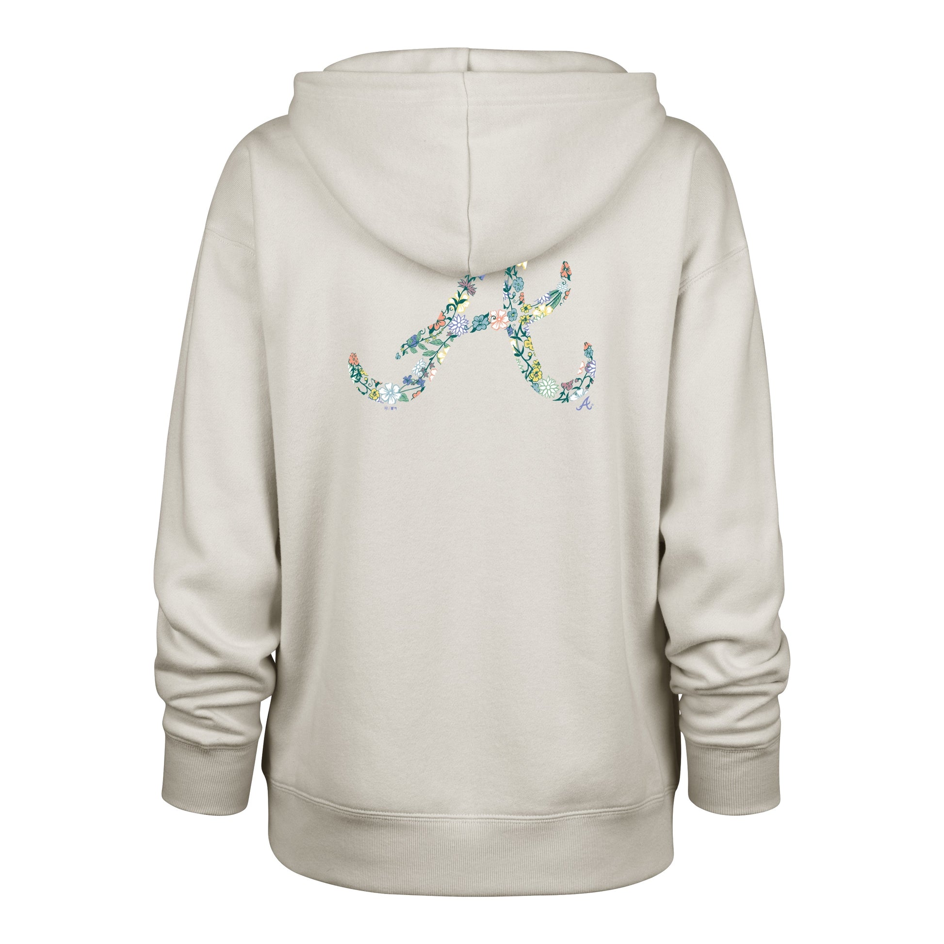 ATLANTA BRAVES FULL BLOOM '47 NAOMI HOOD WOMENS DUNE
