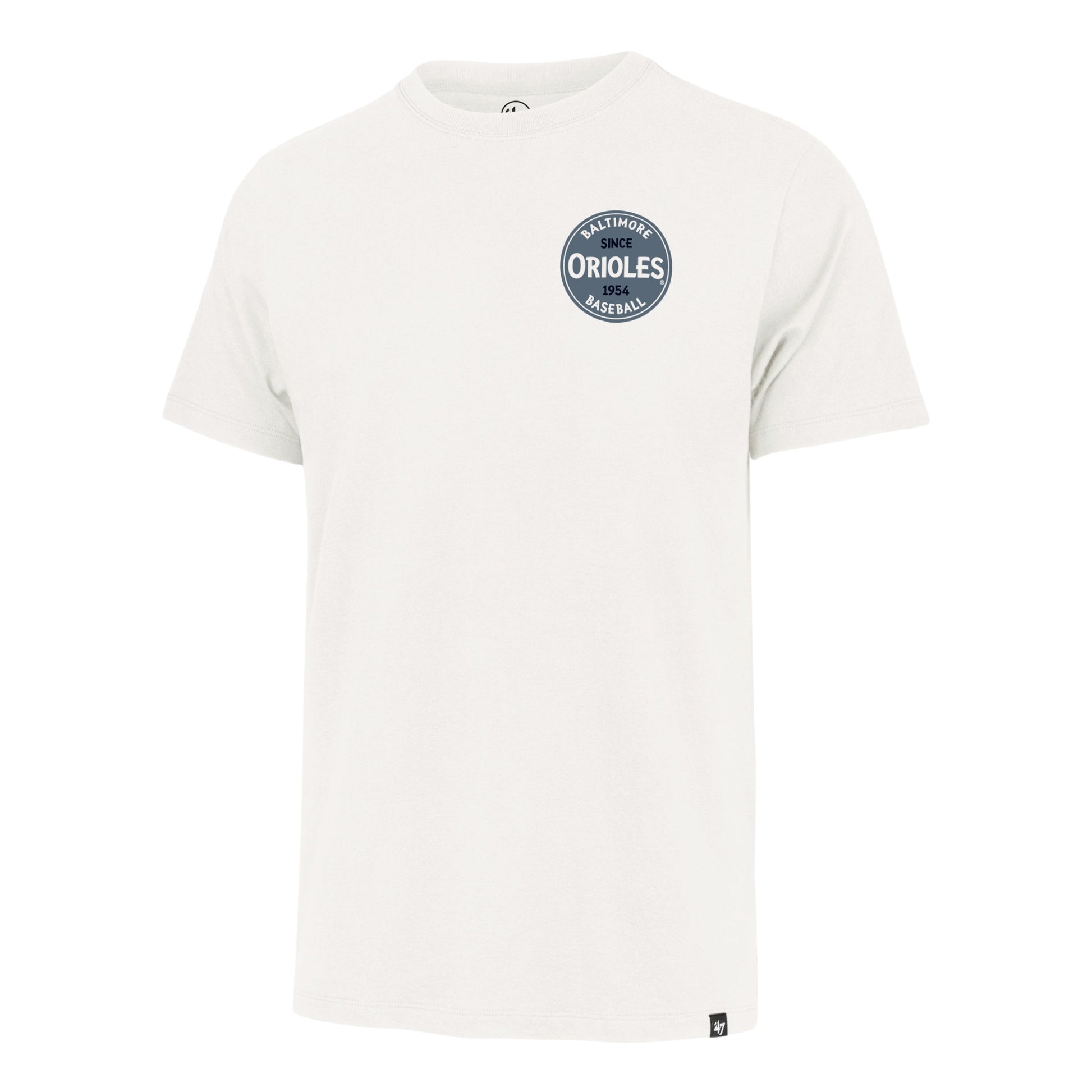 BALTIMORE ORIOLES FIJI BACKER '47 FRANKLIN TEE SANDSTONE