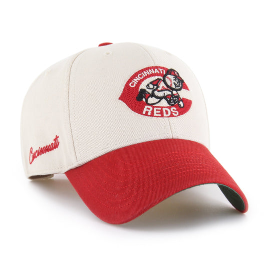 CINCINNATI REDS COOPERSTOWN FAIRFIELD '47 MVP SANDSTONE
