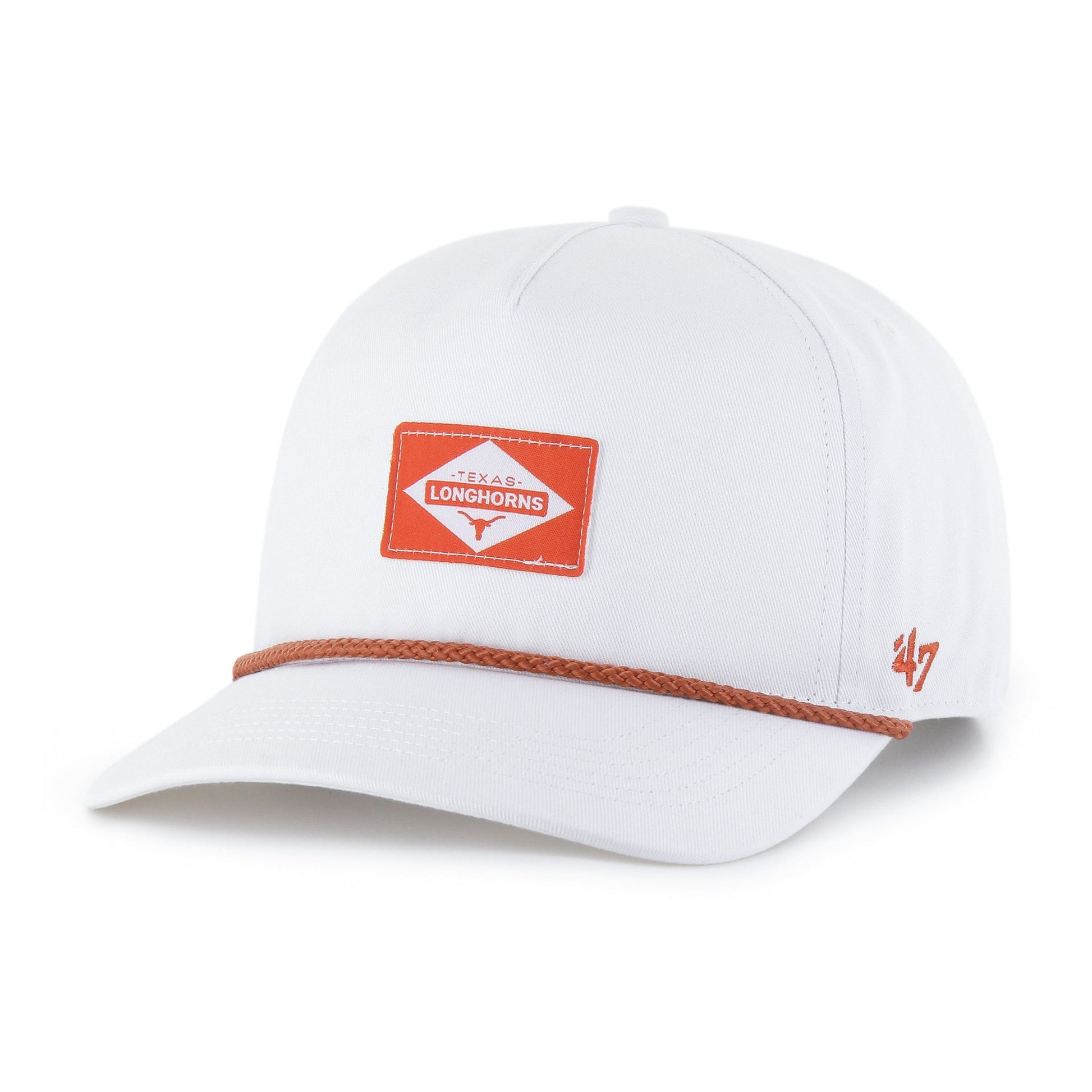 TEXAS LONGHORNS MILKWOOD ROPE '47 HITCH RF RELAXED FIT WHITE