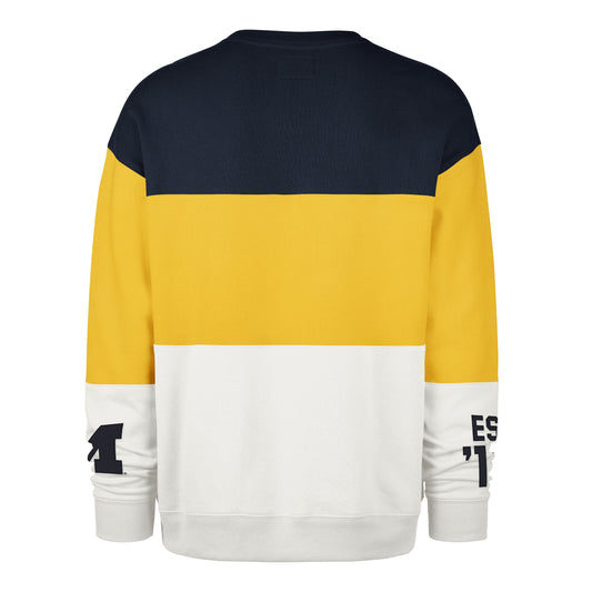 MICHIGAN WOLVERINES ON FIVE '47 MAXIMALIST CREW GOLDFINCH