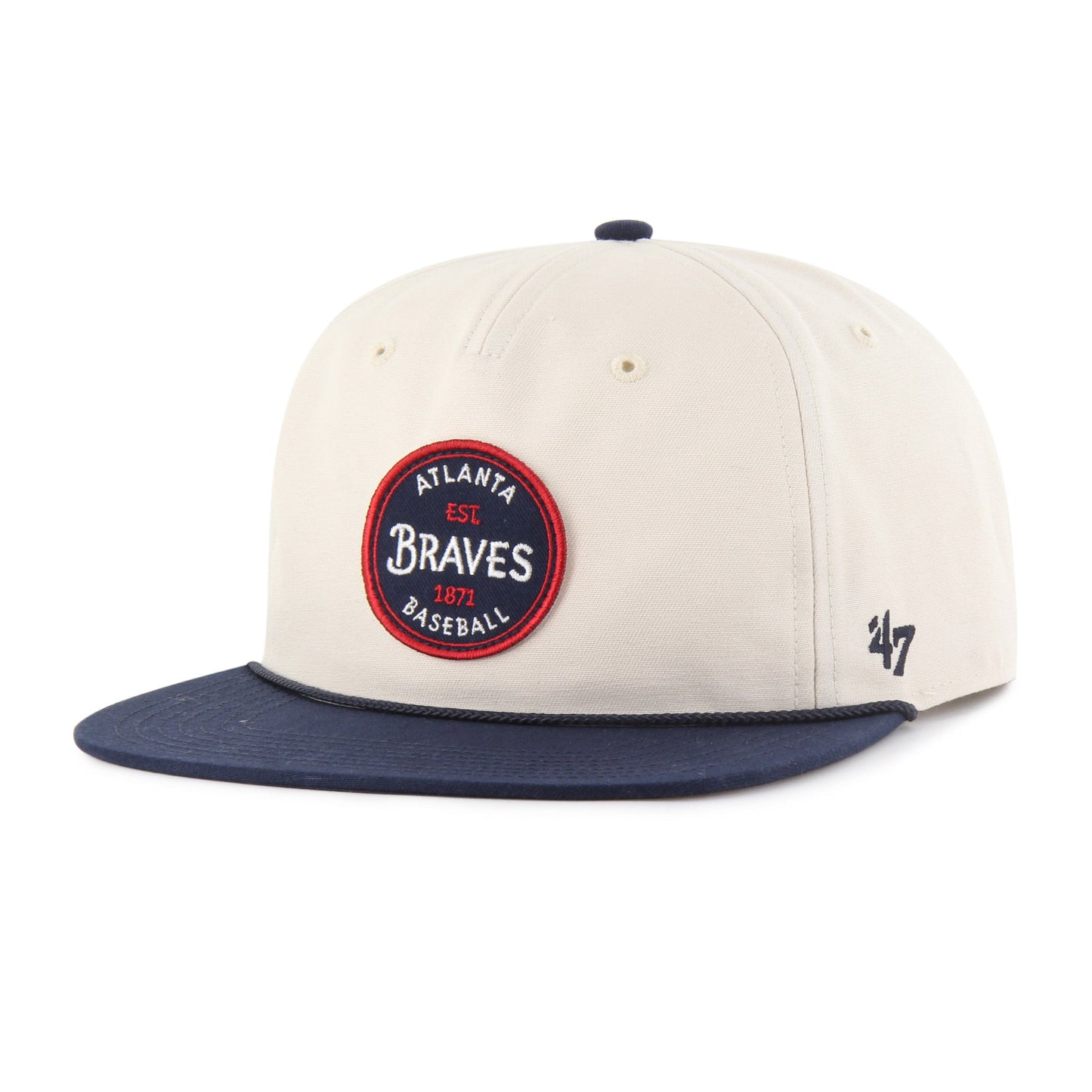 ATLANTA BRAVES PAYSON '47 CAPTAIN RF RELAXED FIT NATURAL