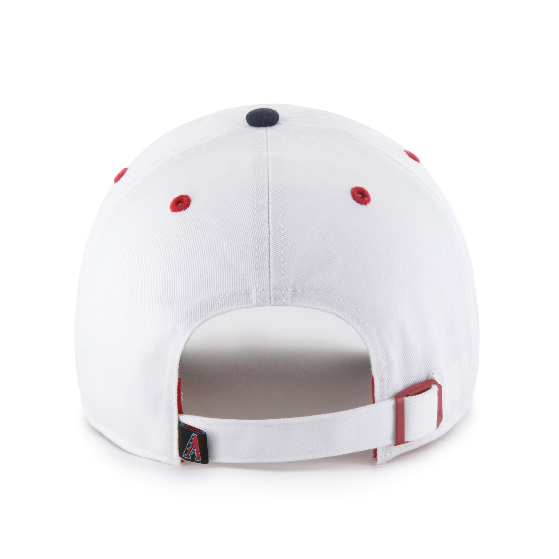 ARIZONA DIAMONDBACKS PATRIOTIC FLAG FILL '47 CLEAN UP WHITE