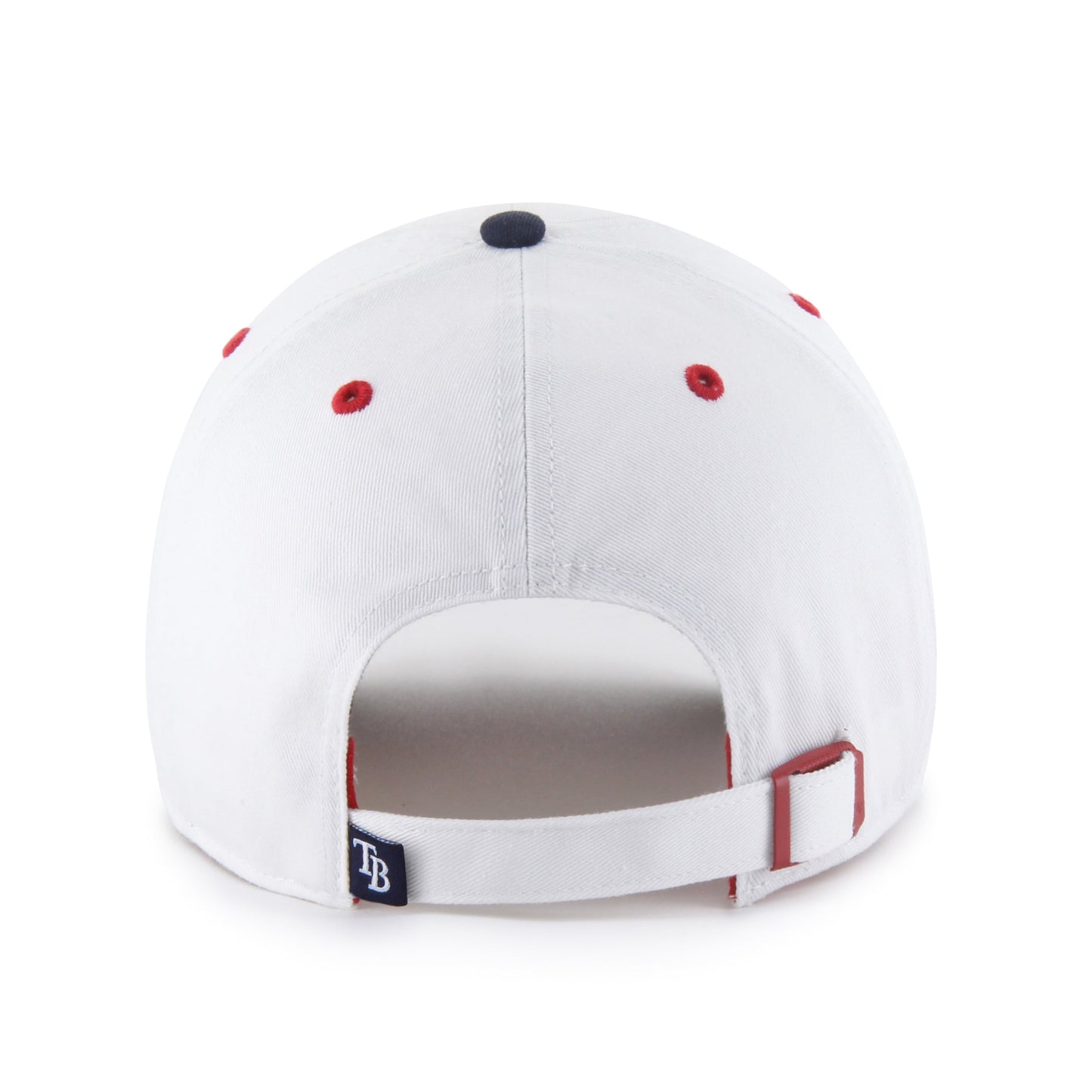 TAMPA BAY RAYS PATRIOTIC FLAG FILL '47 CLEAN UP WHITE