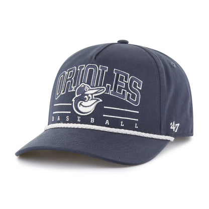 BALTIMORE ORIOLES ROSCOE ROPE TWO TONE '47 HITCH VINTAGE NAVY