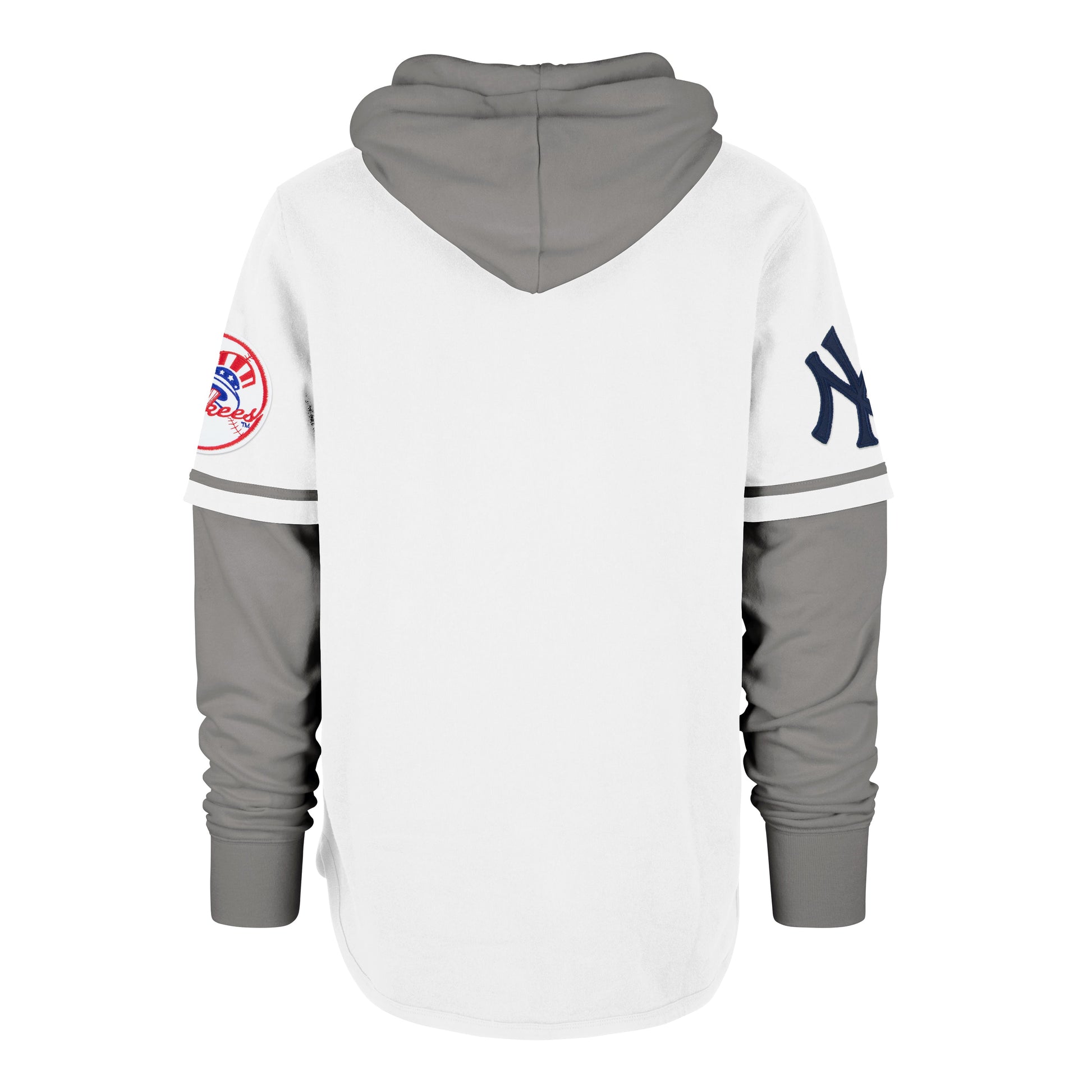 NEW YORK YANKEES TRIFECTA '47 SHORTSTOP PULLOVER WHITE WASH