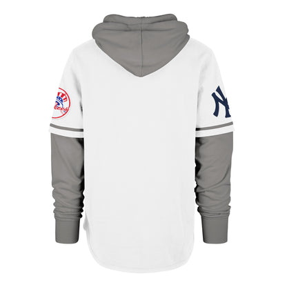 NEW YORK YANKEES TRIFECTA '47 SHORTSTOP PULLOVER WHITE WASH