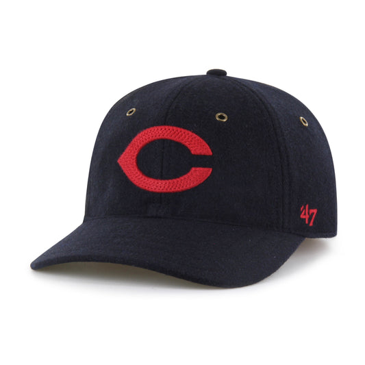 CHICAGO CUBS COOPERSTOWN WOOLWARD '47 FRANCHISE LS NAVY
