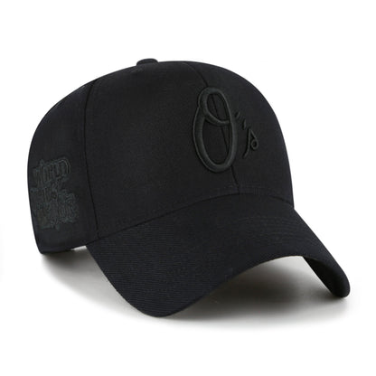 BALTIMORE ORIOLES COOPERSTOWN WORLD SERIES SURE SHOT SNAPBACK '47 MVP BLACK