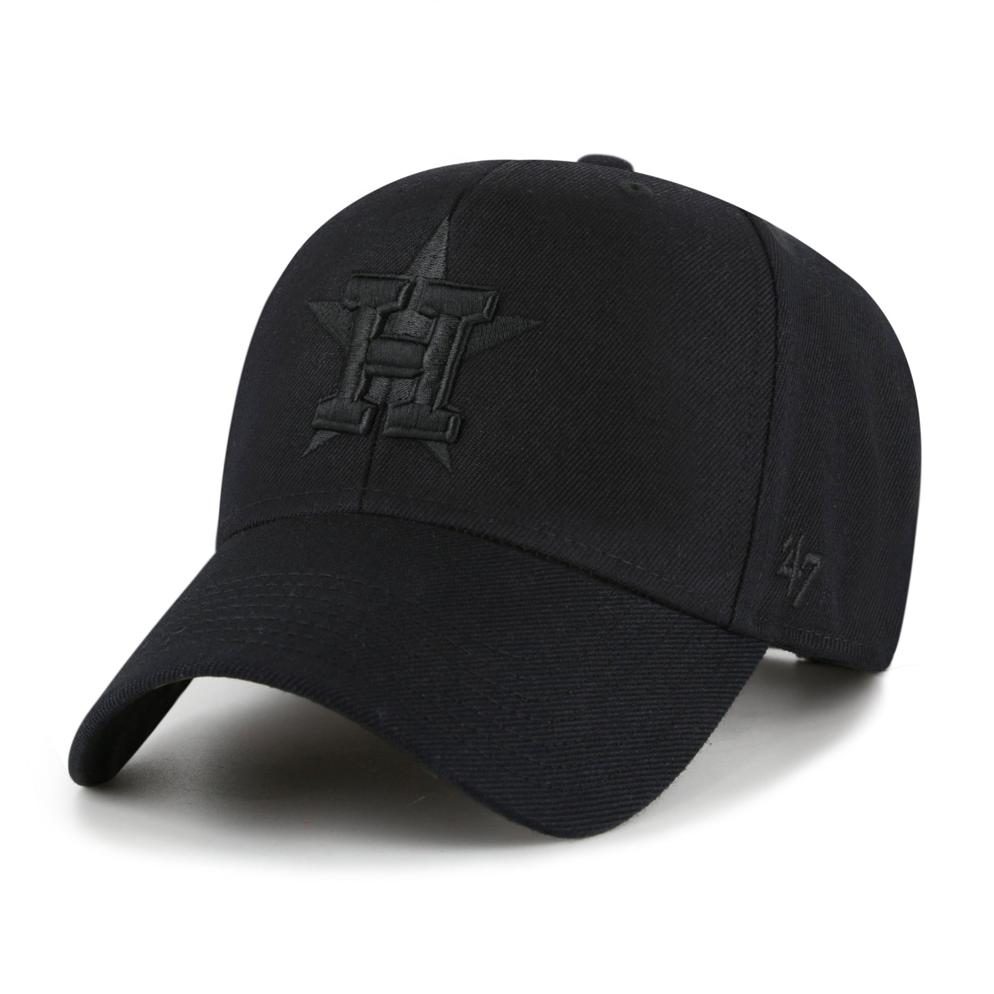 HOUSTON ASTROS COOPERSTOWN WORLD SERIES SURE SHOT SNAPBACK '47 MVP BLACK