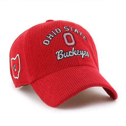 OHIO STATE BUCKEYES STONEY CLOVER LANE X '47 SQUIB CLEAN UP RED