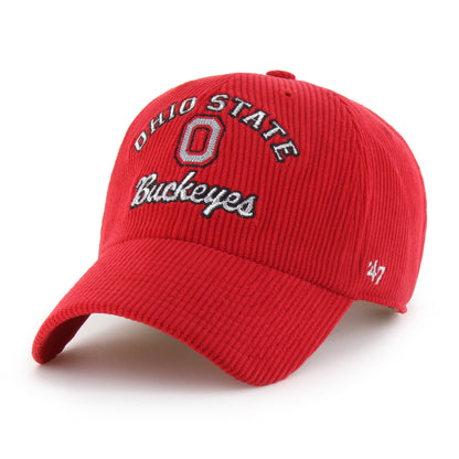 OHIO STATE BUCKEYES STONEY CLOVER LANE X '47 SQUIB CLEAN UP RED