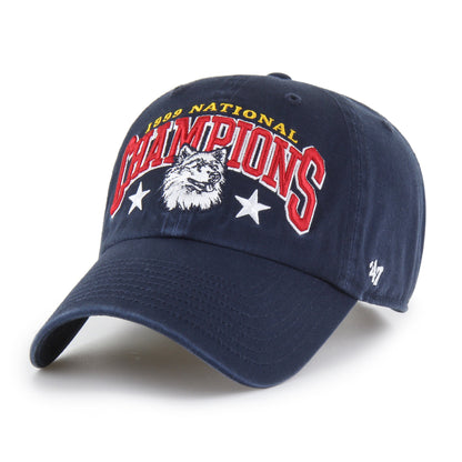 CONNECTICUT HUSKIES UCONN TITLE CHAMP '47 CLEAN UP NAVY