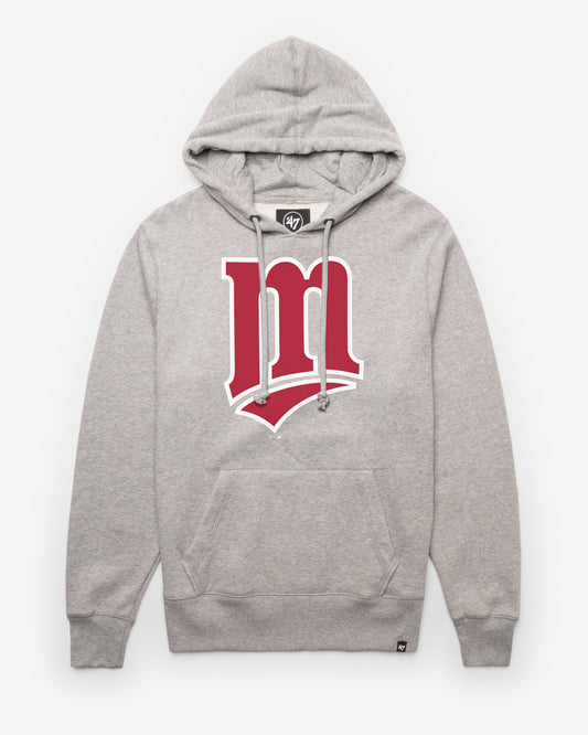 MINNESOTA TWINS COOPERSTOWN IMPRINT '47 HEADLINE HOOD SLATE GREY