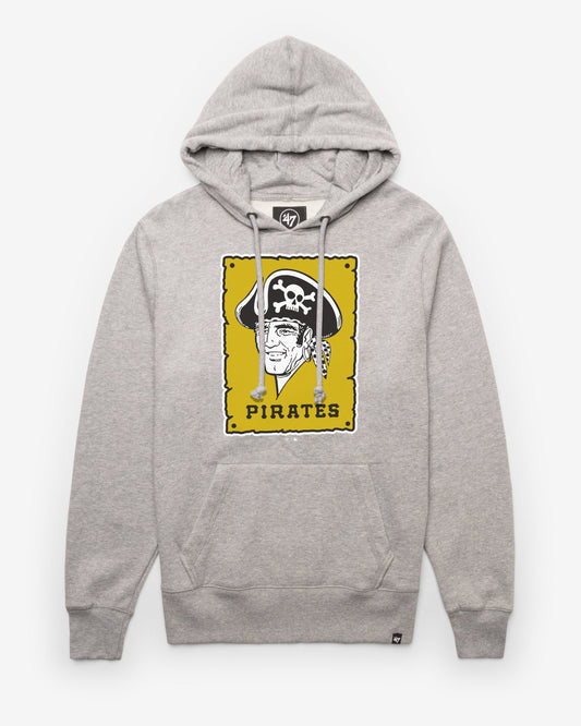 PITTSBURGH PIRATES COOPERSTOWN IMPRINT '47 HEADLINE HOOD SLATE GREY