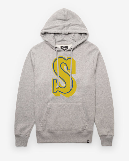 SEATTLE MARINERS COOPERSTOWN IMPRINT '47 HEADLINE HOOD SLATE GREY