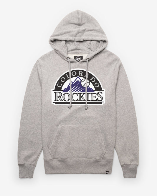 COLORADO ROCKIES COOPERSTOWN IMPRINT '47 HEADLINE HOOD SLATE GREY