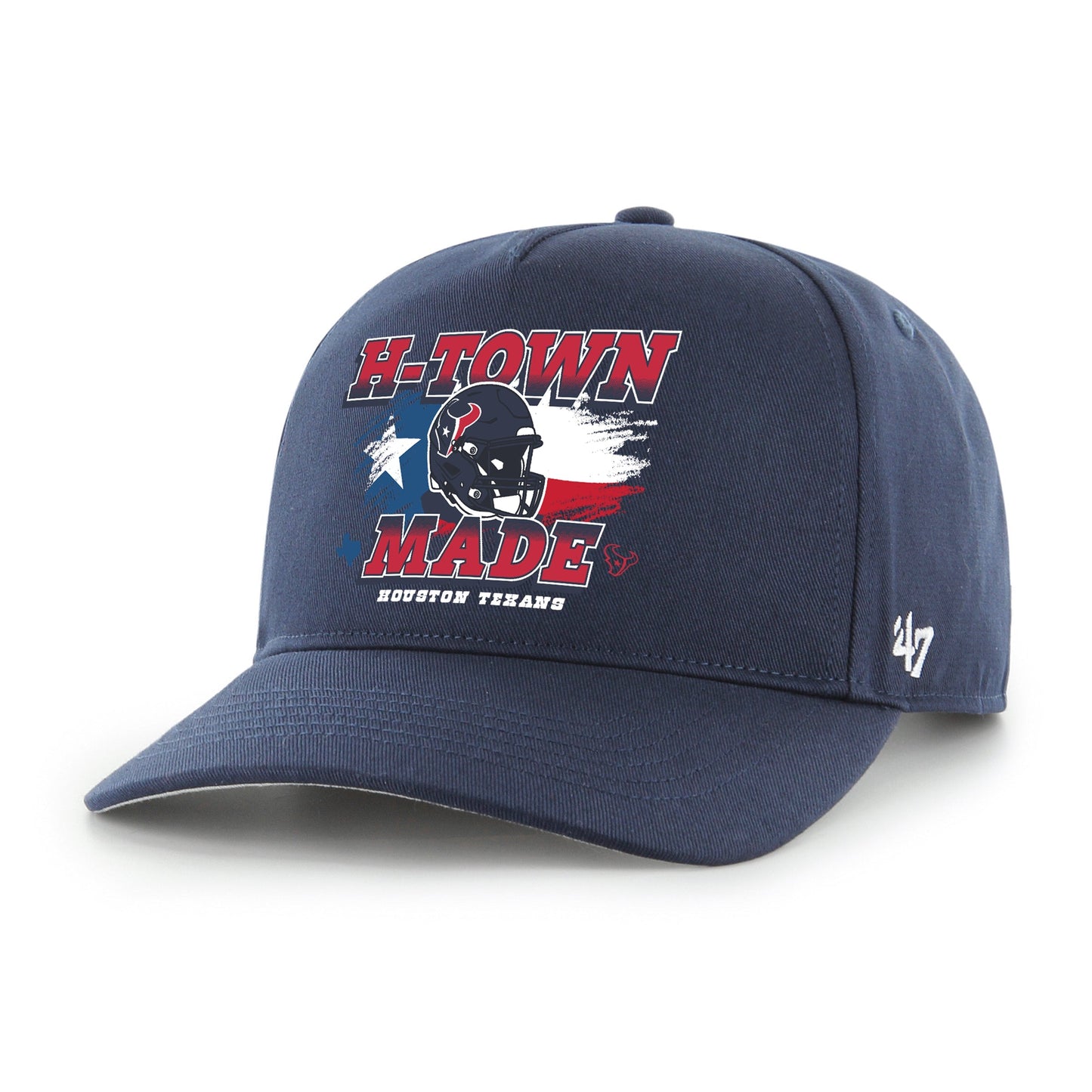 HOUSTON TEXANS SCREEN GRAPHIC '47 HITCH RF RELAXED FIT NAVY