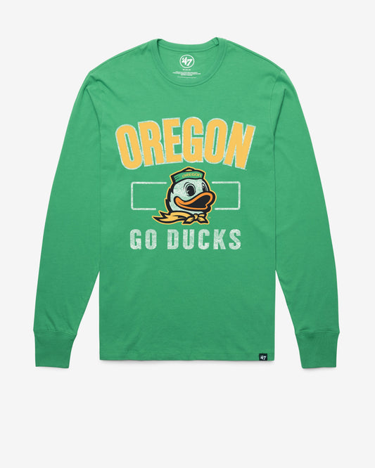 OREGON DUCKS CITYSIDE '47 FRANKLIN LONG SLEEVE TEE ORCHARD GREEN